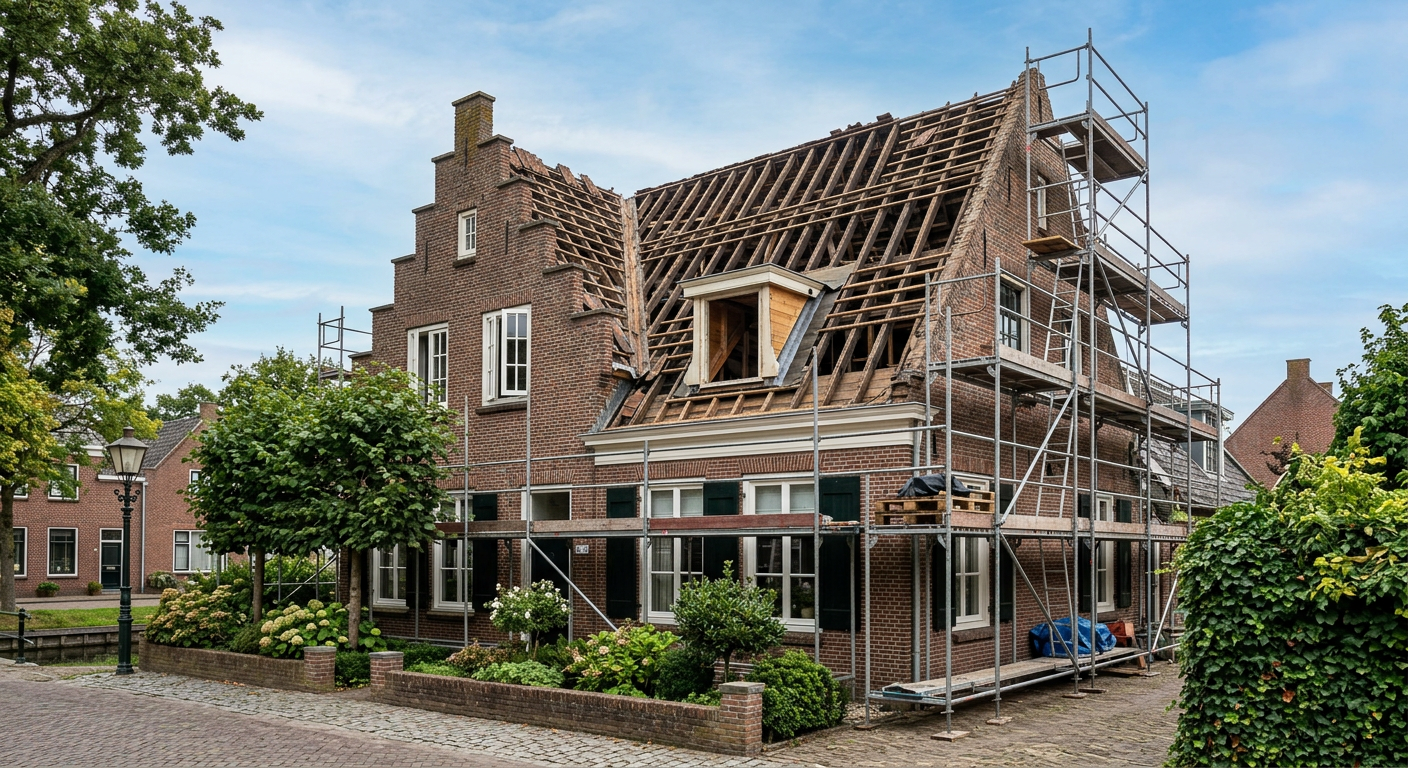 Dakrenovatie stap voor stap uitgelegd