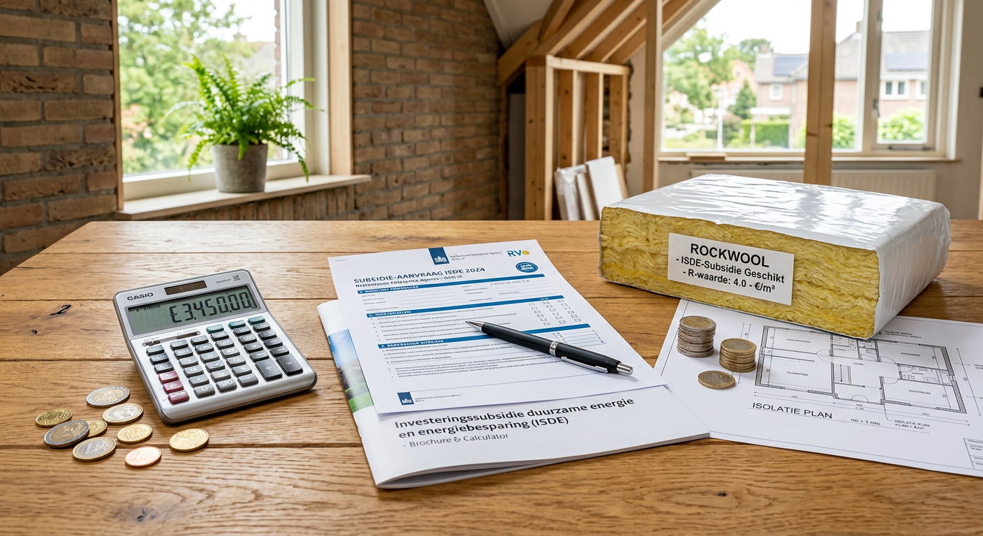 ISDE Subsidie Dakisolatie Voor Eenvoudige Terugbetaling